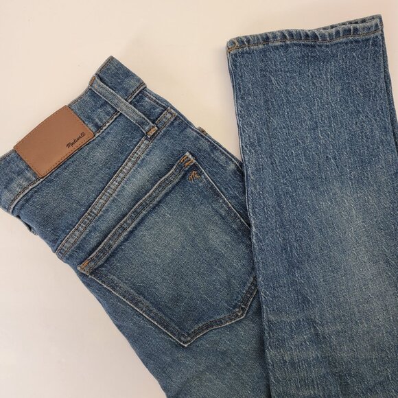 Madewell Womens Classic Straight Jean Coldbrook Wash Style #AF69728 EUC 28 - Picture 1 of 16